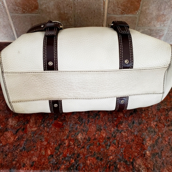 Coach pebbled leather satchel - Picture 3 of 8